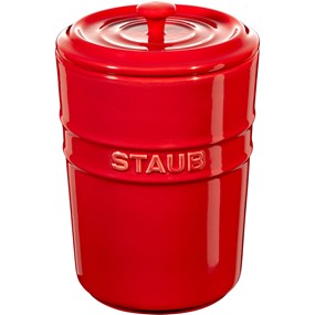 Staub Storage Pojemnik do przechowywania 1 ltr, czerwony