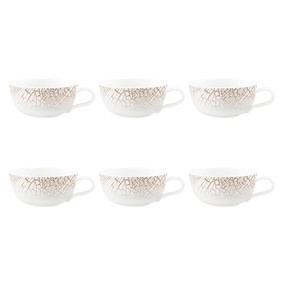 SELTMANN LIBERTY KRAKELEE Zestaw 6 filiżanek do herbaty 280 ml