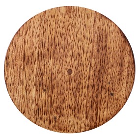 VERLO Pokrywka drewniana z uszczelką 60 mm, 3 szt
