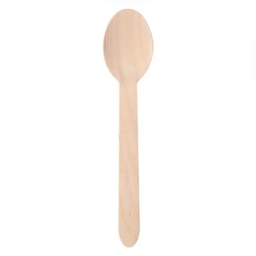 Verlo Fingerfood Łyżka Drewniana 16cm 100 szt