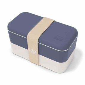 MONBENTO Lunchbox Bento Original, Blue Natural