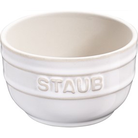 Staub XSMINIS Mini ramekin okrągły, 2 szt. 200 ml, kość słoniowa