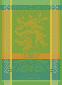 Garnier Thiebaut Ręcznik Kuchenny Main De Bouddha Vert 56x77 cm