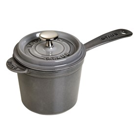 Staub Sosjerka z pokrywką 1.2 ltr, szary