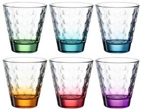 Leonardo Optic Zestaw 6 kolorowych szklanek 