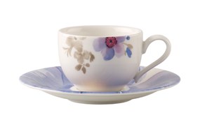 Villeroy&Boch Mariefleur Gris Basic Filiżanka do Espresso ze Spodkiem 2el.