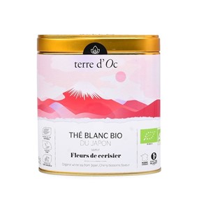 Terre d'Oc Herbata biała 50g kwiat wiśni White tea