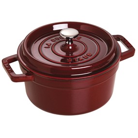 Staub La Cocotte Garnek żeliwny okrągły 2.6 ltr, grenadynowy