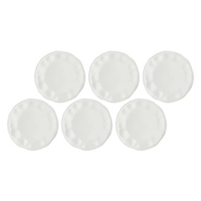 LA PORCELLANA BIANCA LUNIA Zestaw 6 talerzy obiadowych 28 cm