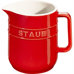 Staub Serving Dzbanuszek do mleka 250 ml, czerwony