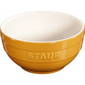 Staub Serving Miska okrągła 12 cm, musztardowy