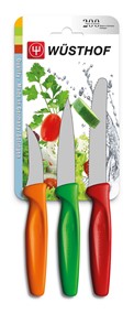 WUSTHOF Colour Zestaw 3 noży do warzyw