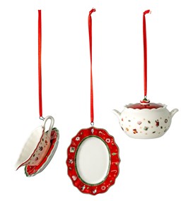 Villeroy&Boch Toy's Delight Decoration  Zestaw ozdób naczynia do serwowania  3el.