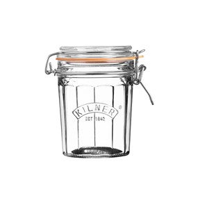 KILNER Słoik 0,45l, Facetted Clip Top Jar