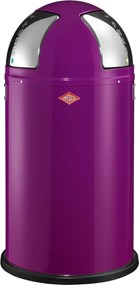 Wesco Kosz na Śmieci Fioletowy 50l Push Two