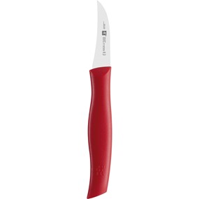 Zwilling TWIN Grip Nóż do obierania warzyw 6 cm czerwony