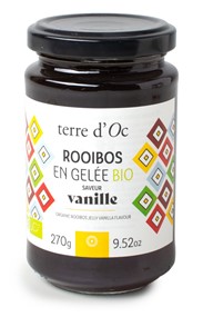 Terre d'Oc Herbata rooibos w galaretce270g. wanilia Jelly