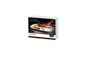 Villeroy&Boch BBQ Passion Skewer Plate Talerzyki na Szaszłyki set 2 pcs.