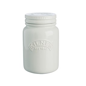 KILNER Słoik ceramiczny,brudna biel, Ceramic Push Top