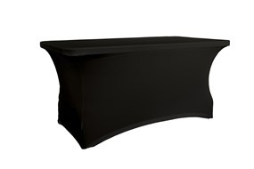 VERLO Pokrowiec na stół prostokątny dł. 152,4 cm czarny