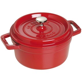 Staub La Cocotte Garnek żeliwny okrągły 1.7 ltr, czerwony