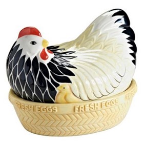 Mason Cash Pojemnik Kura ceramiczna do przechowywania jaj