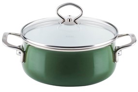 RIESS Garnek z pokrywą 4,0l 24cm Verde Riess