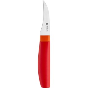 Zwilling Now S Nóż do obierania warzyw 7 cm czerwony