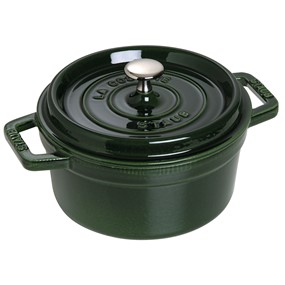 Staub La Cocotte Garnek żeliwny okrągły 1.7 ltr, zielony