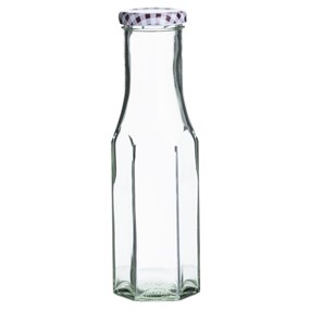 KILNER - Butelka heksagonalna 250 ml.Twist Top Bottles