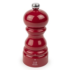 PEUGEOT Paris Młynek do soli 12 cm Red Passion lacquer