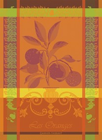 Garnier Thiebaut Ręcznik Kuchenny Les Oranges Sanguine 56x77 cm