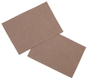 Villeroy&Boch Textil Uni Trend Placemata Taupe 2el. 35x50cm.