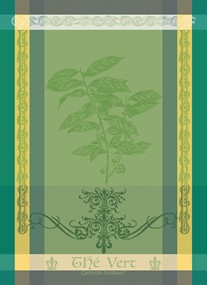 Garnier Thiebaut Ręcznik Kuchenny Brin De The Vert 56x77 cm