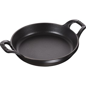 Staub Okrągłe mini naczynie do pieczenia i zapiekania 250 ml, czarny