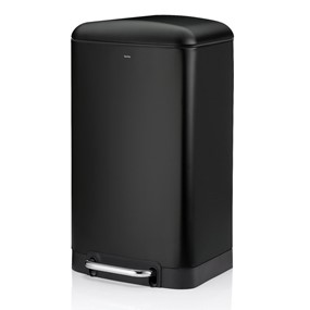 KELA - Kosz na śmieci 30 l czarny Davino