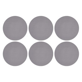 SELTMANN LIFE FASHION ELEGANT GREY Zestaw 6 talerzy obiadowych 28 cm