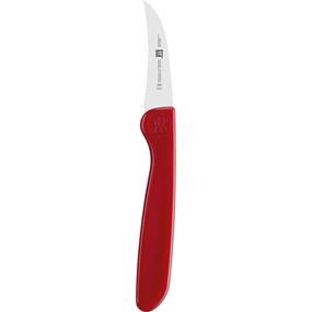 Zwilling TWIN Grip Nóż do obierania warzyw 5 cm czerwony