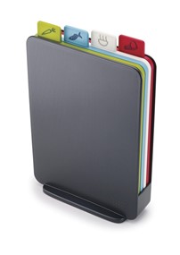 JOSEPH JOSEPH  Zestaw 4 desek  grafitowy  Index Compact