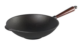 Skeppshult - WOK 30 cm 3,5 l, drewniana rączka