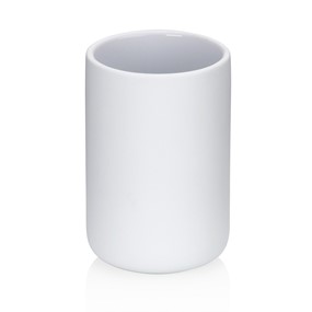 KELA - Kubek toaletowy biały Sana