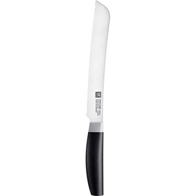 Zwilling Now S nóż do pieczywa 20 cm czarny