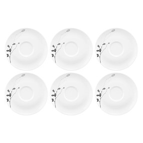 SELTMANN LIBERTY DARK ROSE HIP Zestaw 6 spodków 16.5 cm