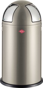 Wesco Kosz na Śmieci Srebrny 50l Push Two