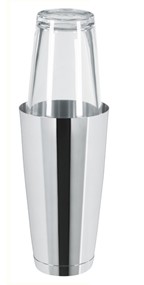 BAREQ Boston Shaker 0,8l ze szklanką stalowy
