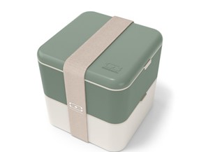 Monbento Bento Squere Lunchbox Natural Green