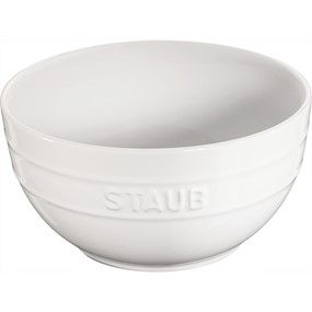 Staub Serving Miska okrągła 17 cm, biały