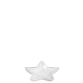 Leonardo Ornare Talerz gwiazda biały 15cm 