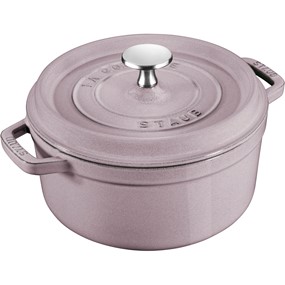 Staub La Cocotte Garnek żeliwny okrągły 1.7 ltr, kwiat wiśni