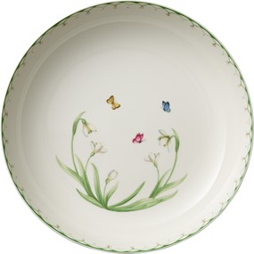 Villeroy&Boch  Colourful Spring duża miska do sałatek, 5,2 l, biały/zielony